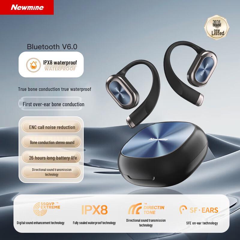 Newsmy LY71 Ear-Hook Bone Conduction Sport Earbuds