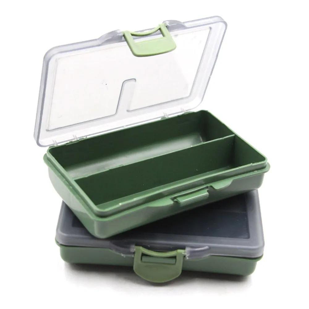 1-8 Compartments Storage Box Carp Fishing Tackle Boxes System Fishing Bait Boxes Soft Fish Lure Hook Bait Storage Case Organizer