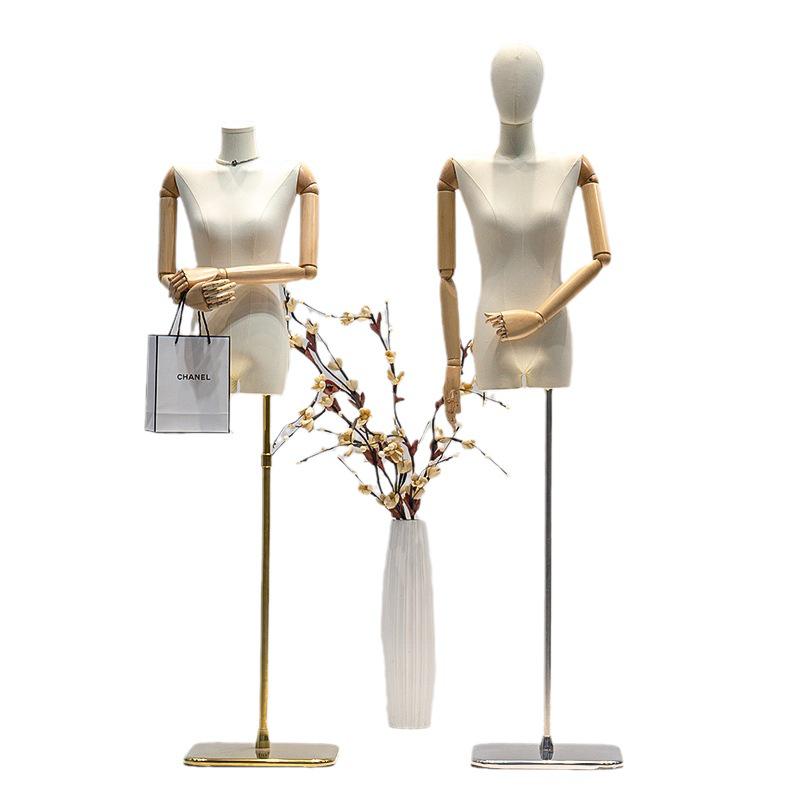 Korean Women's Clothing Store Mannequin: Pendant Arm Flat Shoulder Display Stand