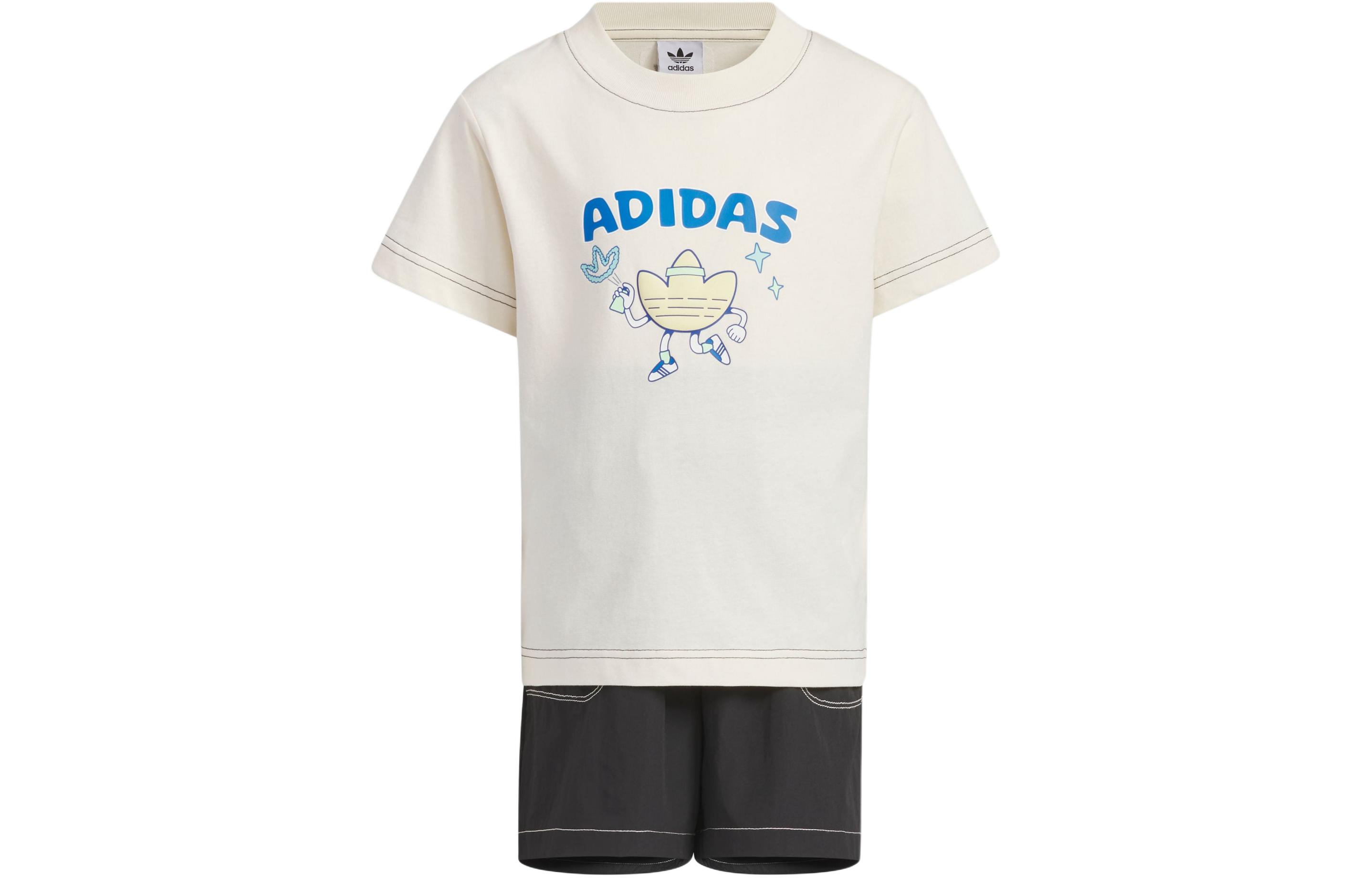 Adidas Originals Casual Sportswear Wonder White/Black Kids  JC5711 104