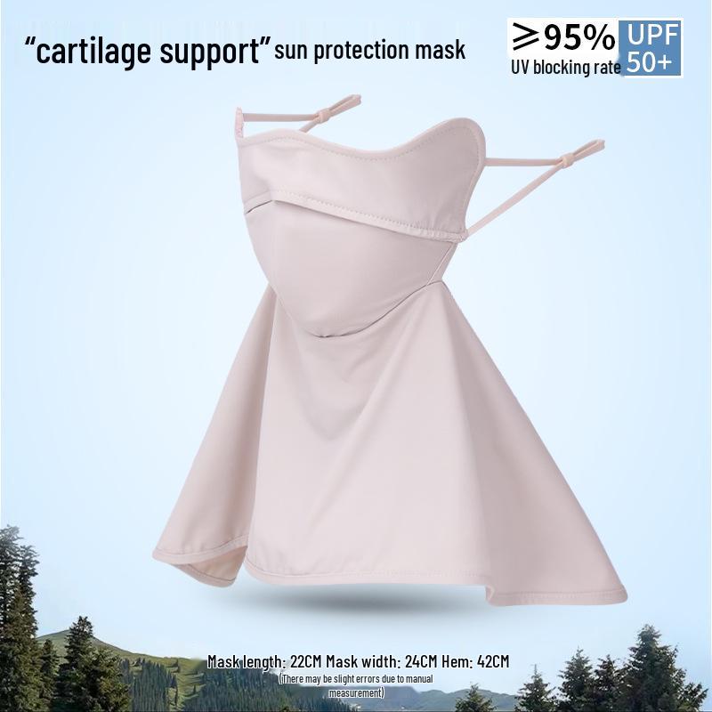 Women's UV Protection Face and Neck Mask for Sun and Eye Protection - Ideal for Cycling and Driving