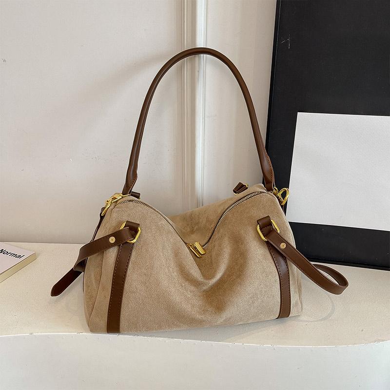 Brand Retro Niche Handbag Luxury Large Capacity High Quality Pu Shoulder Bag Elegant Crossbody Bag Versatile Fashion Women's Bag