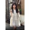 Pure Desire Wind Off-the-shoulder Straps Crew Neck Dress Women's 2026 New Summer Gentle Temperament Sweet First Love Skirt