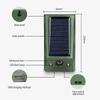 Neuer solarbetriebener Ultraschall-Elektronik-Vogelschreck Wasserdichter Taubenabwehr