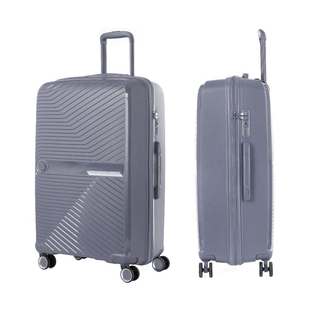 SILVER PP5 LARGE HARD SUITCASE (SIZE L)