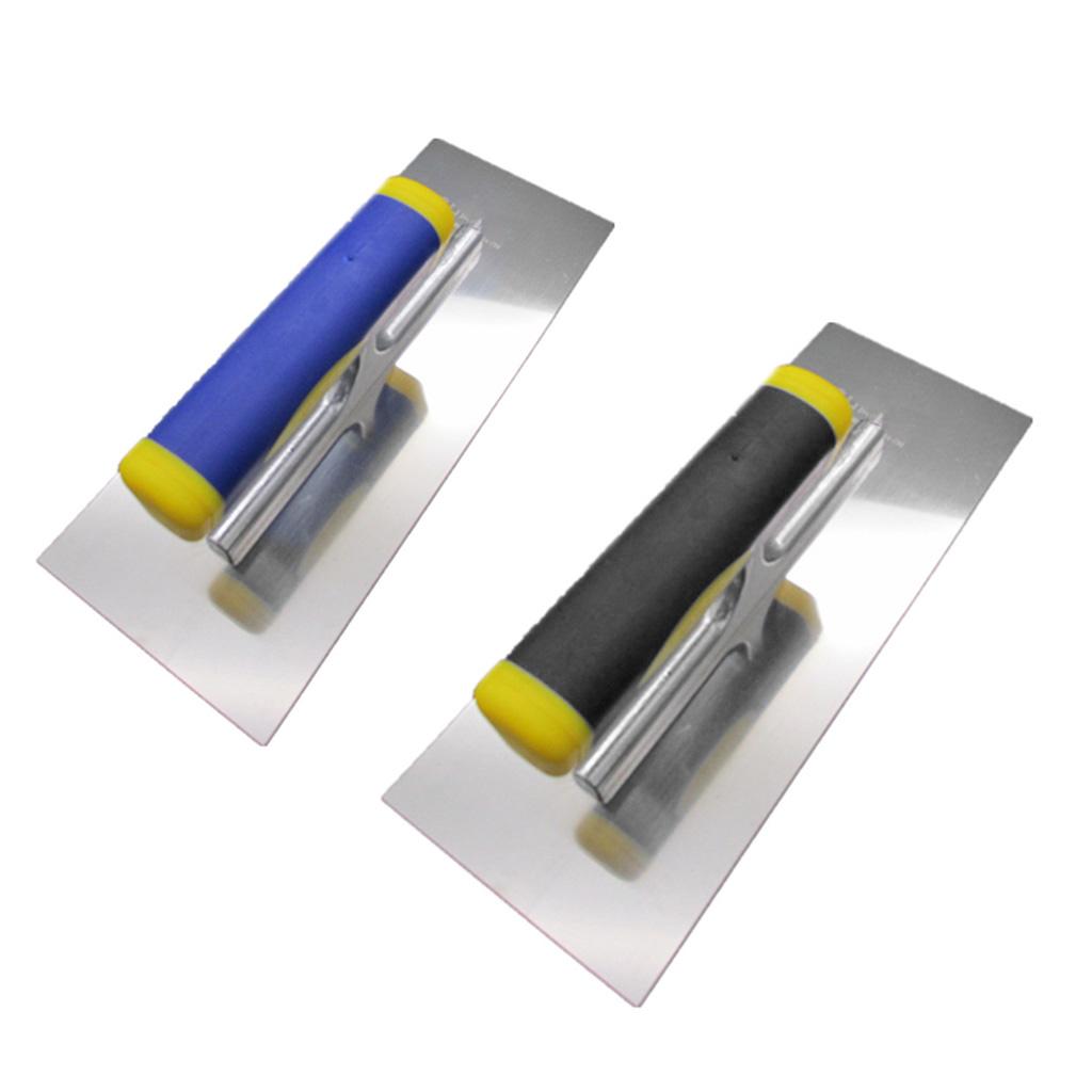 Plastering Skimming Trowel with Handle Trowel Spreader for Tile Floor Wall Grout