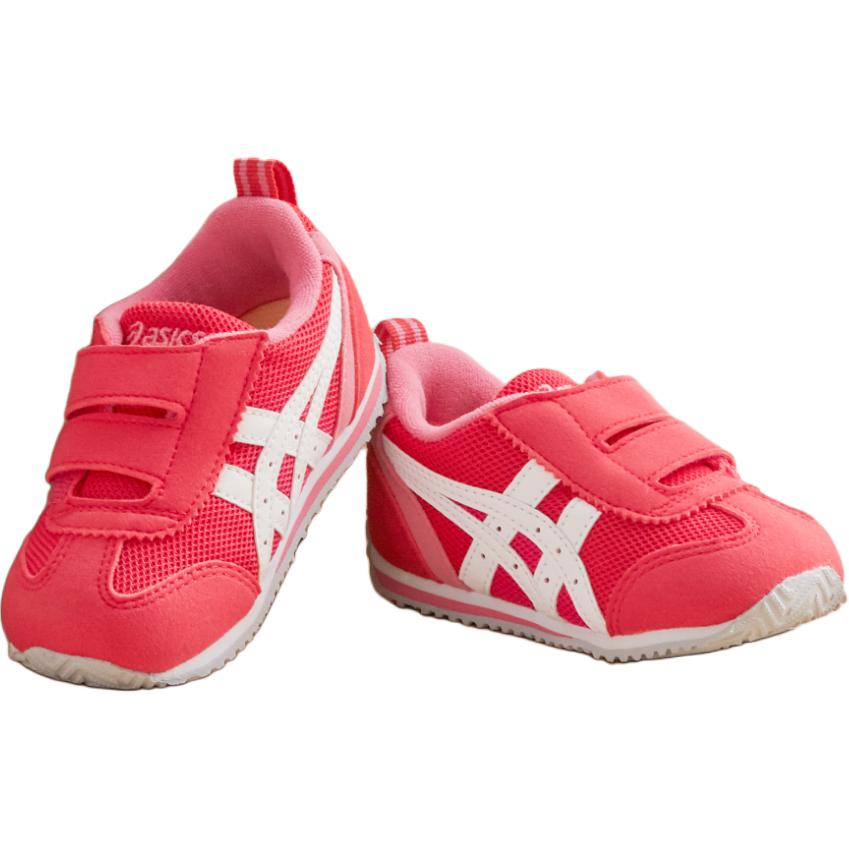 Asics Suku Comfortable Soft Sole Anti-Collision Lightweight Breathable Durable Low-Top Walking Shoes Baby Shoes Pink 1144A272-701