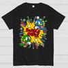 Bubble Bobble Retro Game Cotton Summer Casual Cool Loose T-Shirt