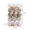 30Pcs Christmas Ball Ornaments Xmas Hanging Tree Decorations Pendants for Holiday Decor