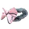 Bows Plaid Car Safety Belt Shoulder Pad Cover Handbrake Sleeve Gear Cover Rear View Mirror Cover Car Interior Decoration Suit Women