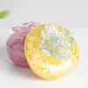 Natural Crystal Resin Decor Ornaments With Plant Shape For Home Living Room Decor