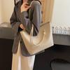 Big bag women's spring and summer new trendy simple large-capacity tote bag fashionable commuter shoulder bag