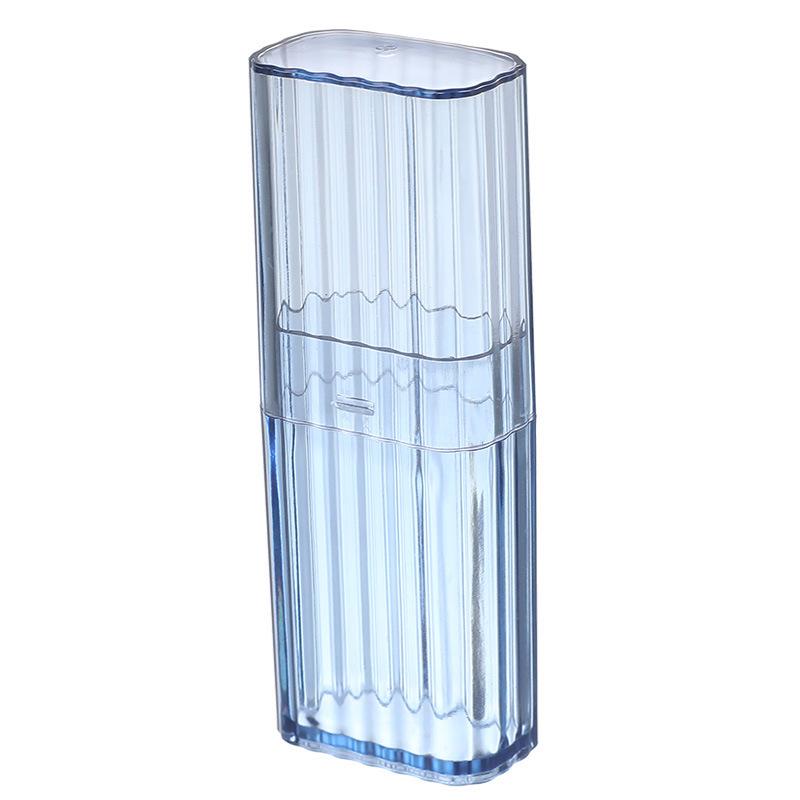 Compact Dustproof Storage Case for Band-Aids, Cotton Swabs, Lip Brushes, and Floss