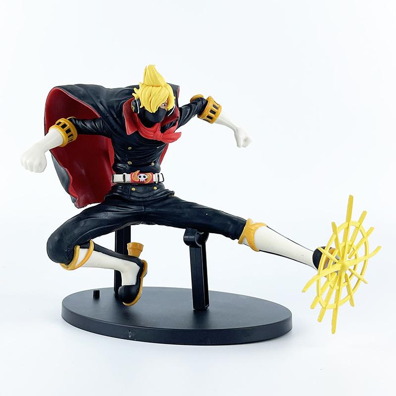 

14 см Аниме One Piece Страна Вано Винсмоук Санджи Маска Соба Фигурка Действия ПВХ Коллекция Записей Битвы Модель Игрушки Для Детей Подарки