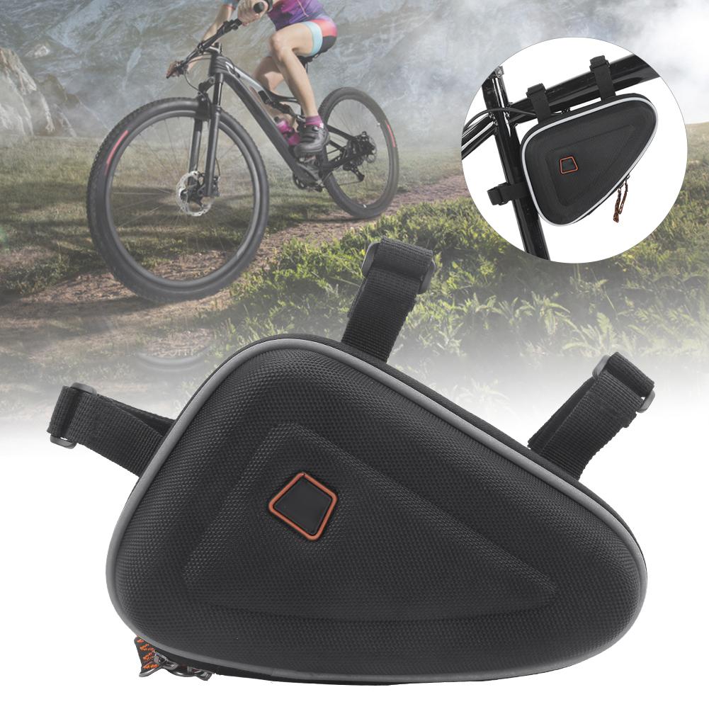 EVA Front Tube Bag Waterproof Triangular Mountain Bike Frame for Phone Wallet Keys Tool