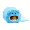 1PC Hamster Soft Warm Bed Rat Hammock Pig Squirrel Winter Pet Toy Hamster Cage House Hanging Nest+Mat House Bed Animal Mice Rat Nest