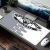 Football team Print Mouse Pad, for Keyboard Pad Laptop PC Mat for Office Home Use, Desk Decor, Perfect Birthday Gift for Gamers