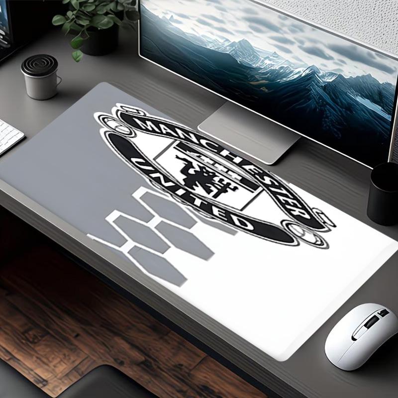 Football team Print Mouse Pad, for Keyboard Pad Laptop PC Mat for Office Home Use, Desk Decor, Perfect Birthday Gift for Gamers