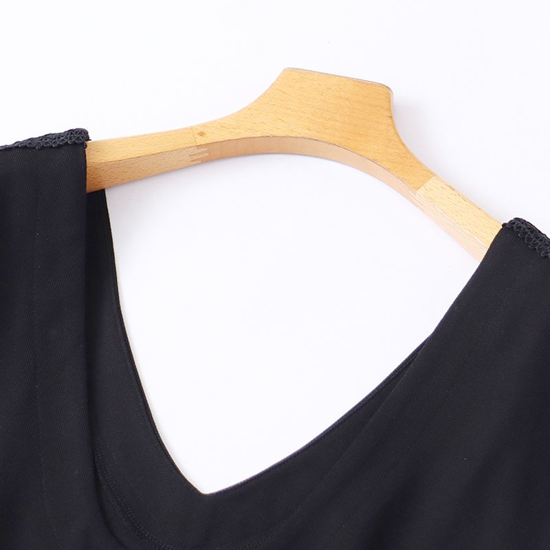 Orders Exported to Japan Vest Skirt Spring and Autumn New Women clothes Fashion Loose round Neck Pullover Straight Mid-Length Dress 31381