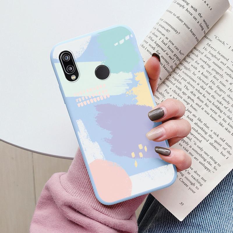 Für Huawei P20 2018 P20 Lite P 20 Pro Hülle Niedliche Cartoons Herz Katze Weiches Silikon Stoßfeste Handyhülle Für Huawei P20 Fundas