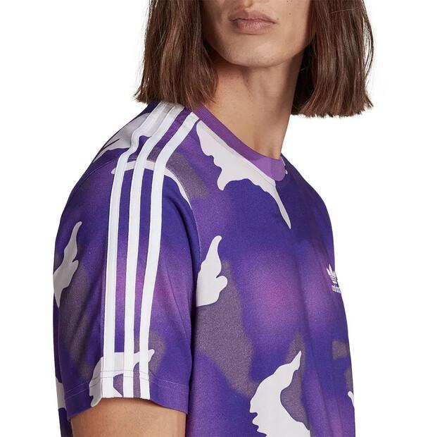 Adidas Originals Kurzarm-T-Shirt Graphics Camo Allover-Print