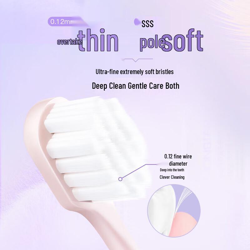 Saky Ultra-Fine Soft Bristle Toothbrush 2-Pack