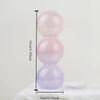 Hot Sell Modern Vase Ins Style Nordic Bubble Small Vase Decoration Living Room Flower Arrangement Transparent Glass Flower Dryer