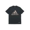 adidas T Shirts Unisex Black Crew Neck Moderate Straight Fit GP1850