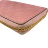 GUCCI 410102 Zip Around Guccisima leather Purse pink leather Women Used