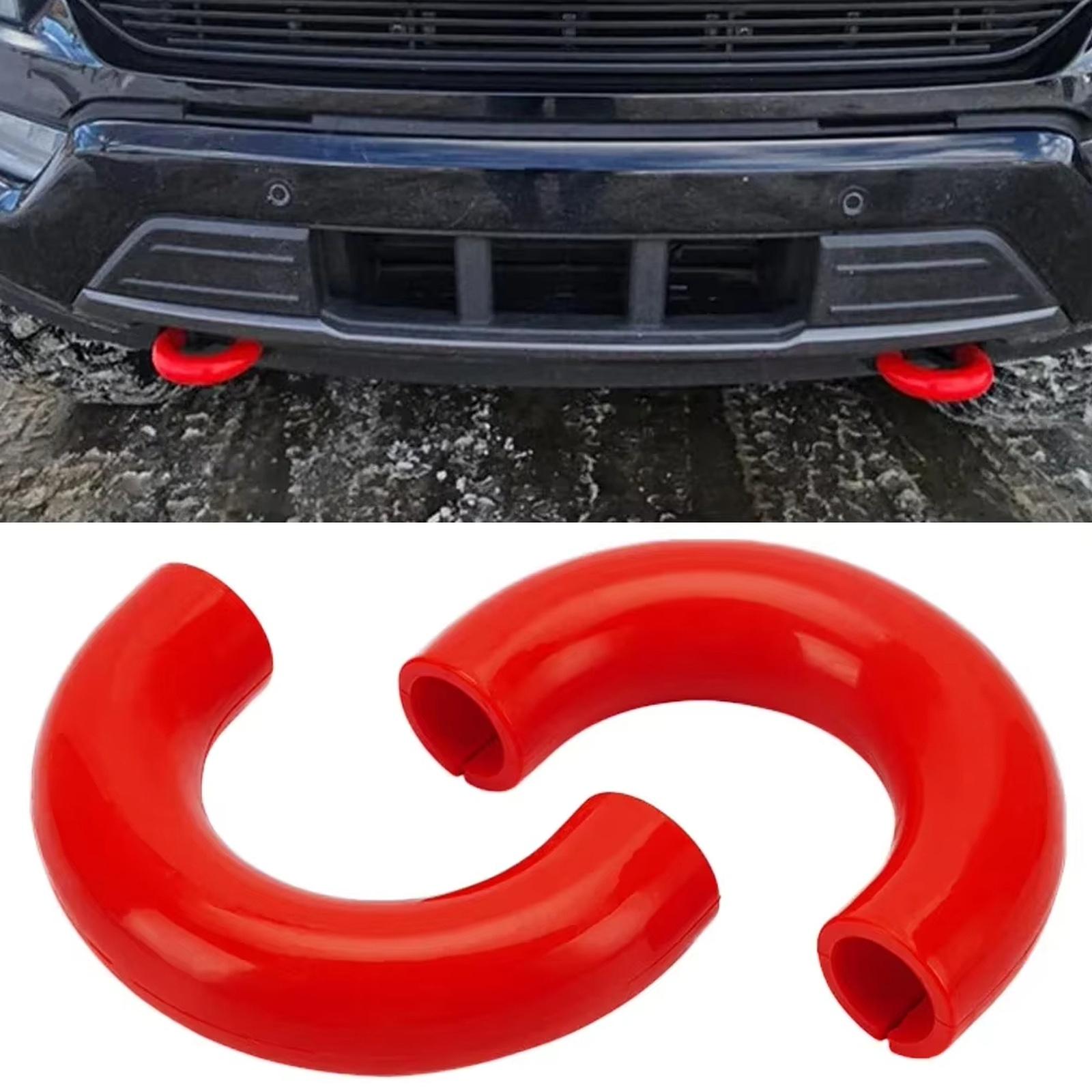 

iJDMTOY 3pc Sports Red Aluminum Conditioner Climate Turner Covers Compatible with 2015-2020 A3 & 2019-up Q3 one size червоний