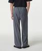 MUSINSA STANDARD Cooling Deep Tuck Wide Elastic Waist Pants [Blue Gray]