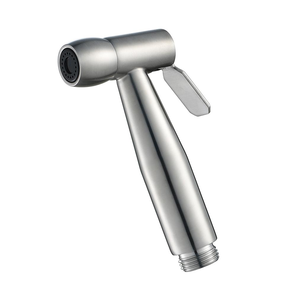 Hand Held Modern Wall-Mounted Bidet Spray for Toilet Sanitary Wares Stainless Steel Bidet Sprayer
