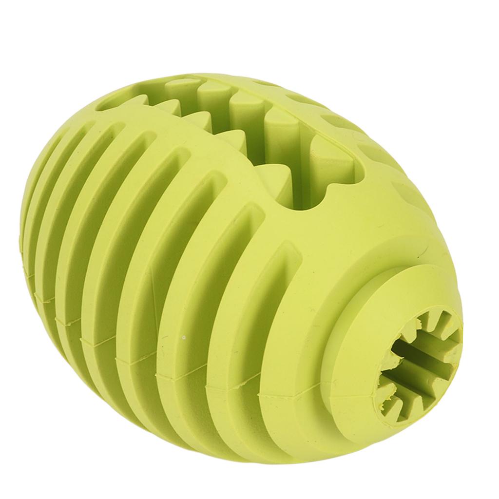 Rubber Football Dog Toy Environmental Protection Rubber Chew Pet Rugby Ball Toy for Garden