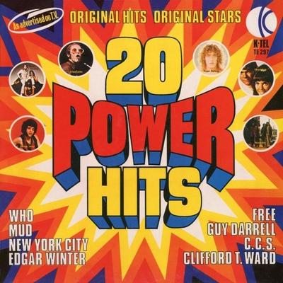 LP Record VARIOUS - 20 Power Hits TE297 K-Tel 1973 UK Rock Used