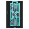 A20F-M3- Thread Self-Tapping Wrench Set Screw Metric Tap And Die Set Hand Tapping Thread Drill Hardware Tools 12 Pieces