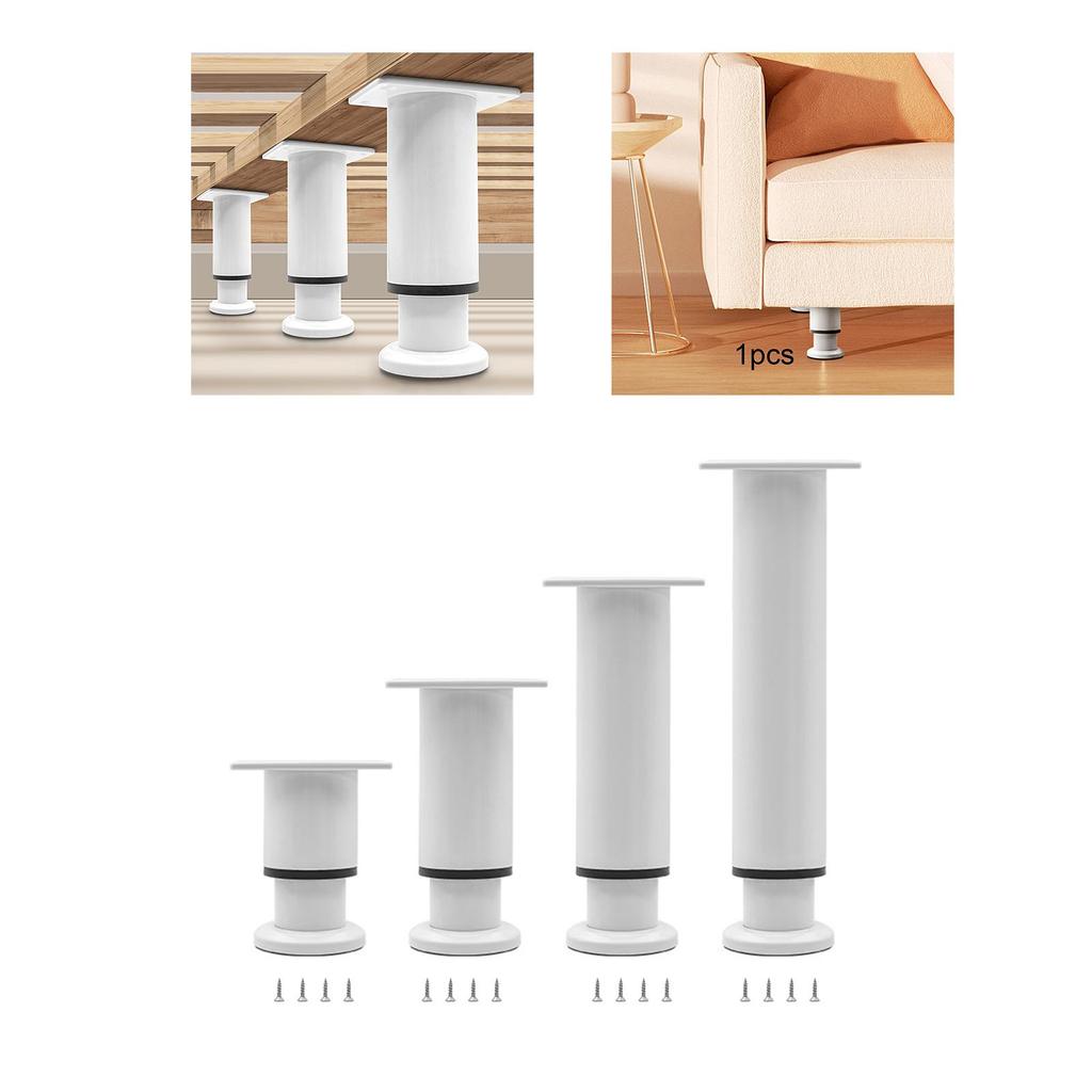 Adjustable Furniture Leg for Stable Support of Cabinets and Sofas