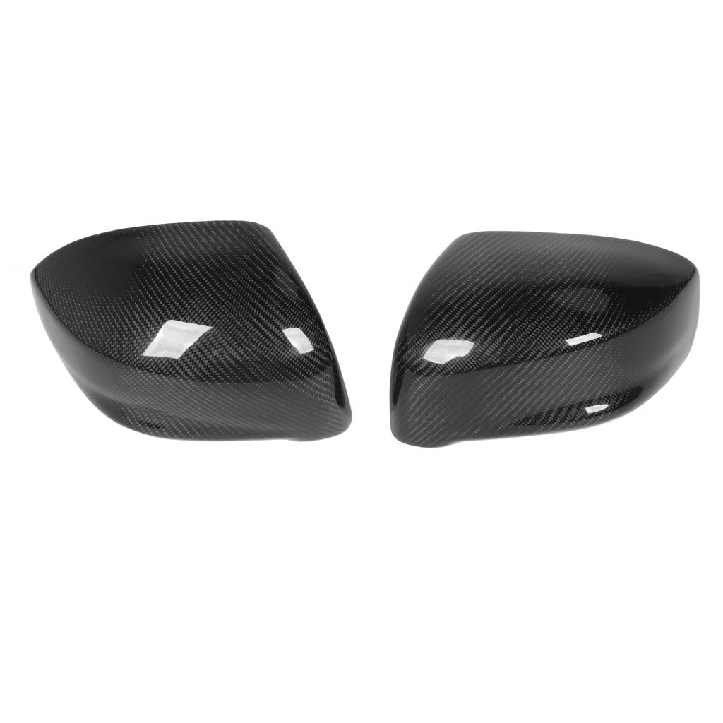 2 STÜCKE Seite Rückspiegel Abdeckung Links Rechts Dry Carbon Fiber Kratzfest für GTR R35 2008 zu