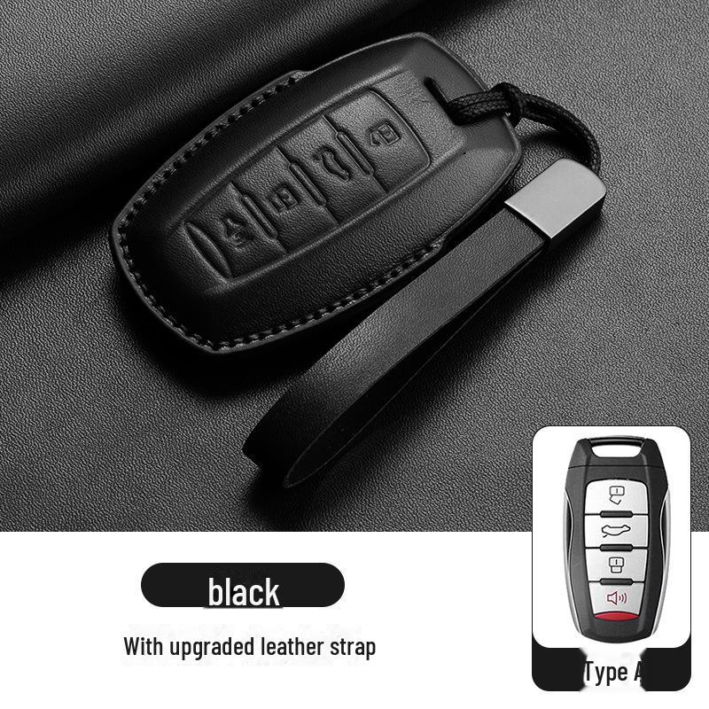 Great Wall Haval H6 Coupe Leather Key Cover for H2S/M6/F5/H4 Big Dog F7X and Haval Car Bag Buckle