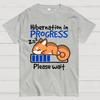Hibernation In Progress Cotton Summer Casual Cool Loose T-Shirt