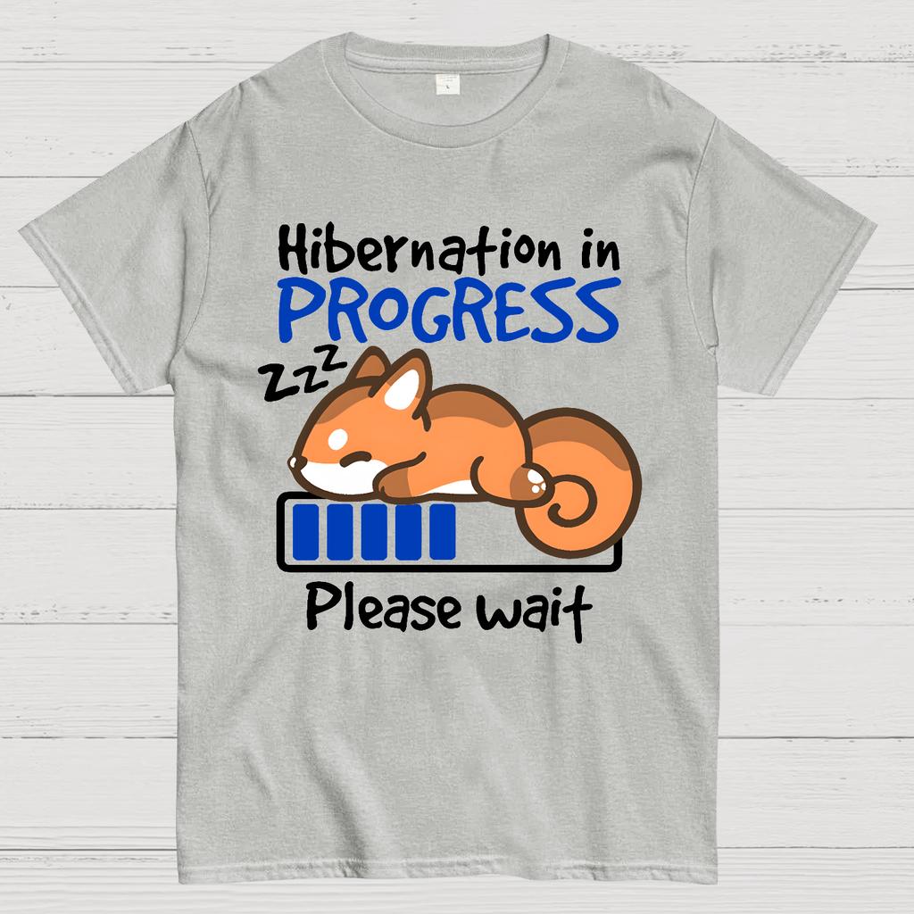 Hibernation In Progress Cotton Summer Casual Cool Loose T-Shirt