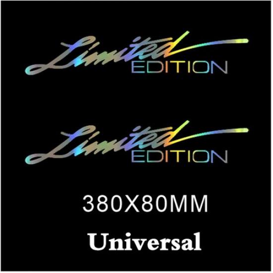 Laser Creative Vinyl Stickers Car-styling Decal For Door Window Limited Edition