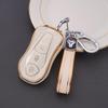 Fashionable Gold-Edged TPU Key Case for 2021 Geely Boyue Pro/Xingyue/Xingyue S