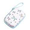 Color Printed EVA Storage Bag Square Shape Anti-collision Headphone Bag Cartoon Print Protective Cover Data Cable Storage