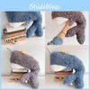 Plush Whale Pillow Soft Embroidered Animal Decor For Home Couch Bed Office