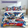 3pcs Custom Name Captain Tsubasa Dream Team Set,Includes 1 Duvet Cover and 2 Pillowcases,All-season Bedroom Decor