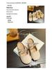 Women's 2024 Summer Rhinestone Mule Slippers - Soft, Flat, Breathable Design for Comfort