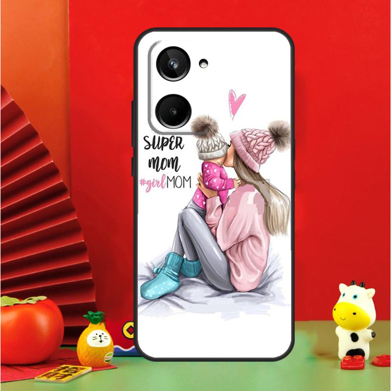 Baby Mom Daughter Girl Son Dad For Realme 15 Pro GT7 GT6 10 11 12 13 14 Pro Plus C65 C67 C63 C61 C51 C53 C35 C75 C55 Case
