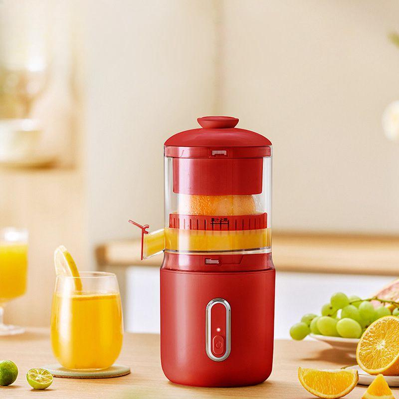 Přenosný odšťavňovač velkého kalibru Odsávačka pomeranče a citronu Oddělování šťávy ze strusky Automatické spirálové hnětení Pomalé výlisky Dobíjecí
