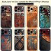 Spider Lily Rossa TICKET MORTO Skin Wrap Decalcomania per iPhone 17 Pro/Pro max Pellicola Protettiva per Retro, Cornice, Fotocamera