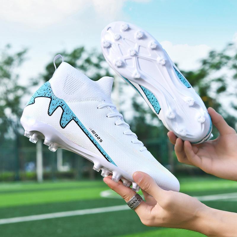 32-46 Teenagers' Large Size High Leg Nails Football Training Sneakers Children's Football Shoes